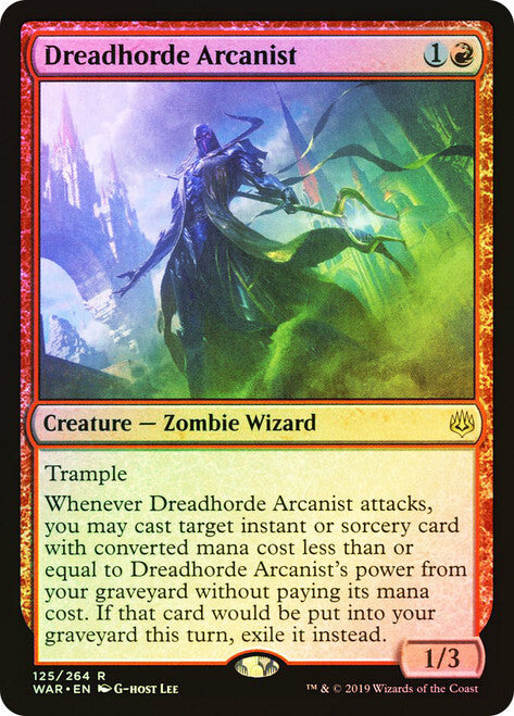 FOIL Dreadhorde Arcanist ~ War of the Spark [ NearMint ] [ Magic MTG ]