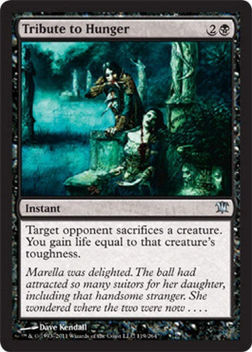 Tribute to Hunger ~ Innistrad [ Excellent ] [ Magic MTG ]