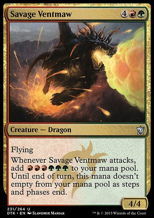 Savage Ventmaw ~ Dragons of Tarkir [ Excellent ] [ Magic MTG ]