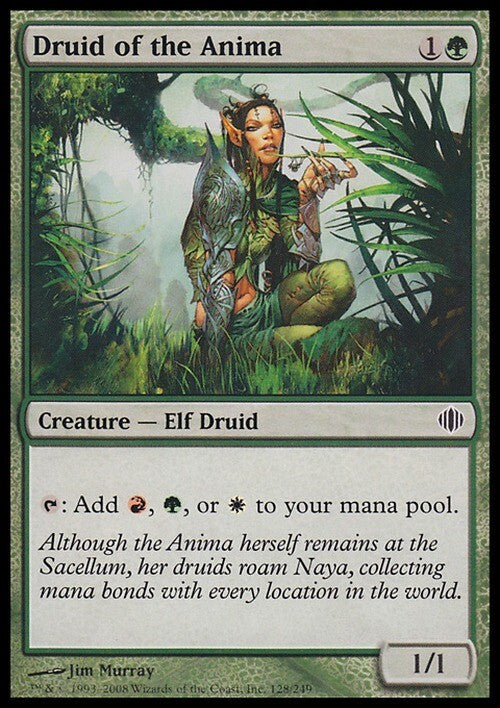 Druid of the Anima ~ Shards of Alara [ Excellent ] [ Magic MTG ]