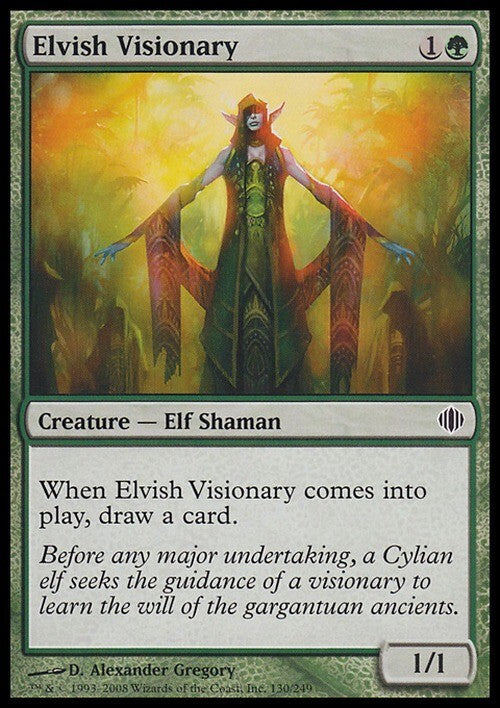 Elvish Visionary ~ Shards of Alara [ Excellent ] [ Magic MTG ]