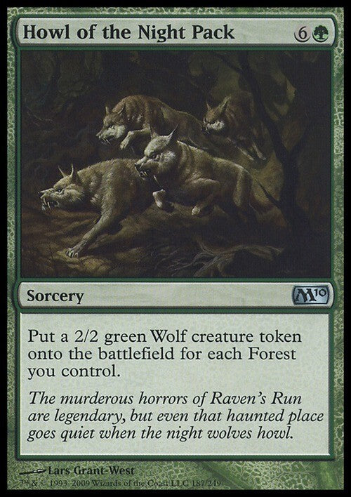 Howl of the Night Pack ~ Magic 2010 [ Excellent ] [ Magic MTG ]