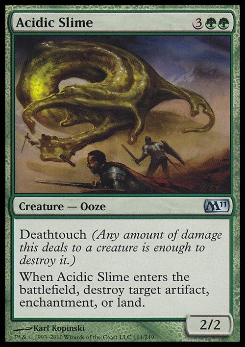 Acidic Slime ~ Magic 2011 [ Excellent ] [ Magic MTG ]