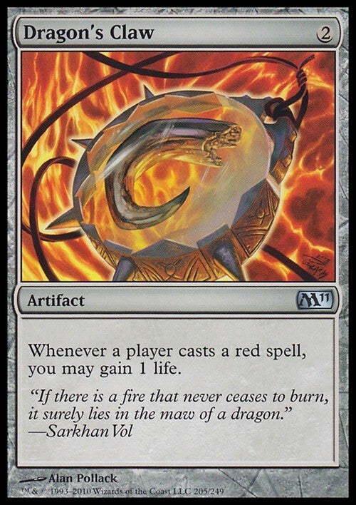 Dragon's Claw ~ Magic 2011 [ Excellent ] [ Magic MTG ]