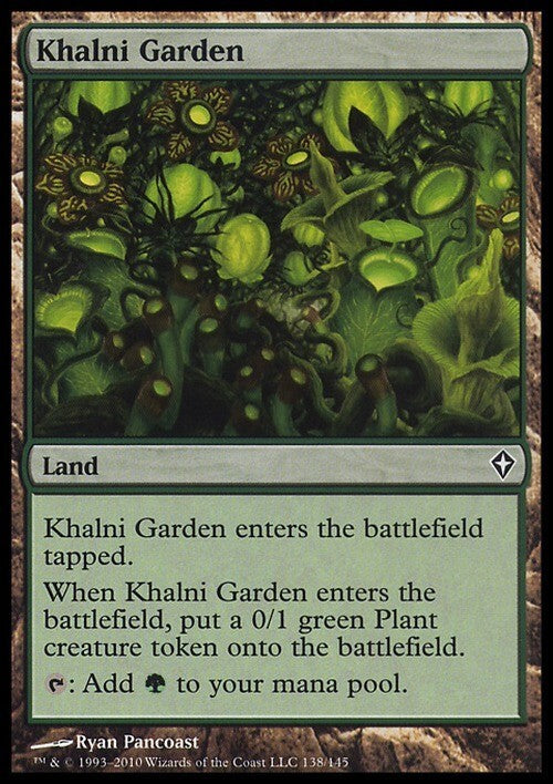 Khalni Garden ~ Worldwake [ Excellent ] [ Magic MTG ]