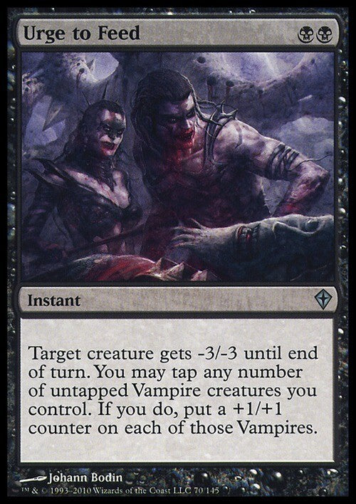 Urge to Feed ~ Worldwake [ Excellent ] [ Magic MTG ]