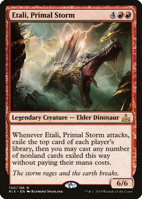 Etali, Primal Storm ~ Rivals of Ixalan [ Excellent ] [ Magic MTG ]