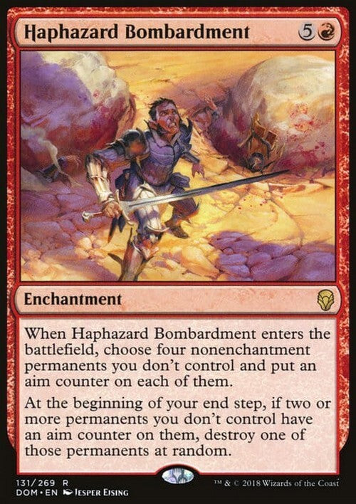 Haphazard Bombardment ~ Dominaria [ Excellent ] [ Magic MTG ]