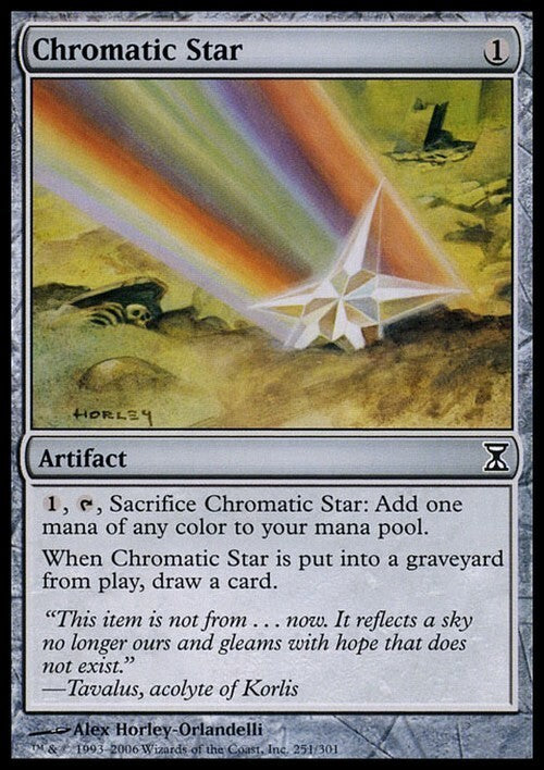 Chromatic Star ~ Time Spiral [ Excellent ] [ Magic MTG ]