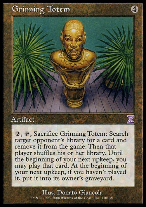 Grinning Totem ~ Time Spiral [ Excellent ] [ Magic MTG ]
