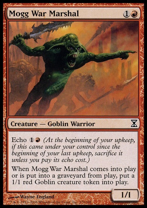 Mogg War Marshal ~ Time Spiral [ Excellent ] [ Magic MTG ]