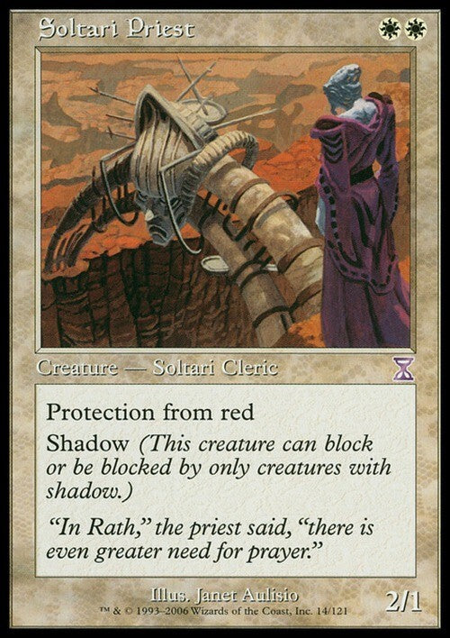 Soltari Priest ~ Time Spiral [ Excellent ] [ Magic MTG ]