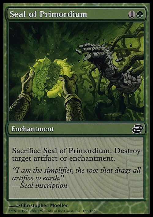 Seal of Primordium ~ Planar Chaos [ Excellent ] [ Magic MTG ]