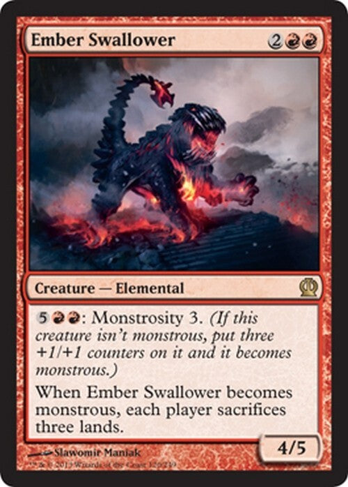 Ember Swallower ~ Theros [ Excellent ] [ Magic MTG ]