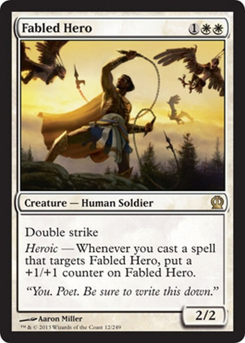 Fabled Hero ~ Theros [ Excellent ] [ Magic MTG ]