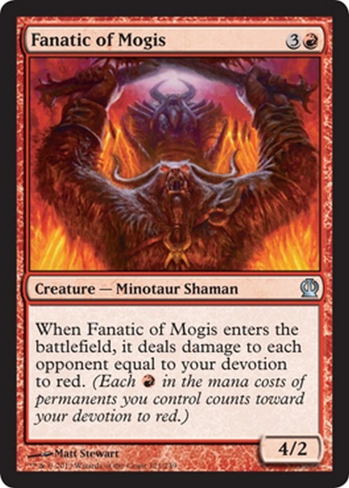 Fanatic of Mogis ~ Theros [ Excellent ] [ Magic MTG ]