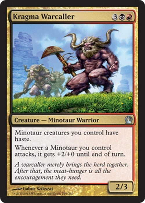 Kragma Warcaller ~ Theros [ Excellent ] [ Magic MTG ]
