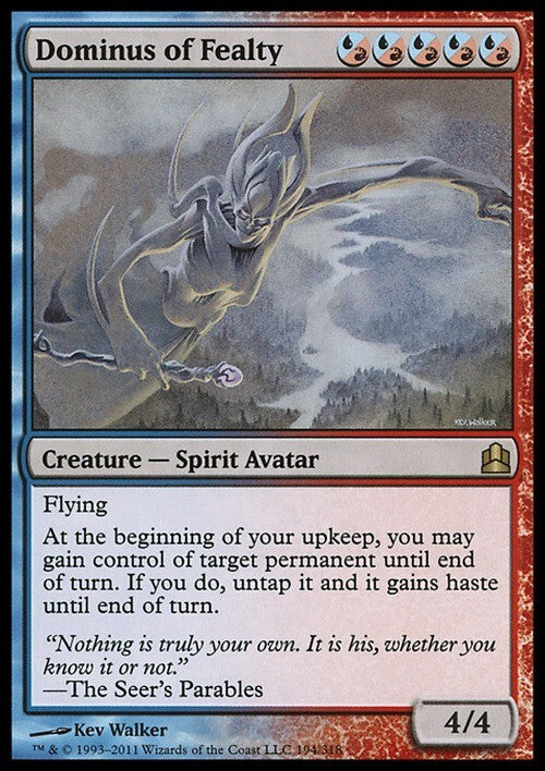 Dominus of Fealty ~ Commander 2011 [ Excellent ] [ Magic MTG ]