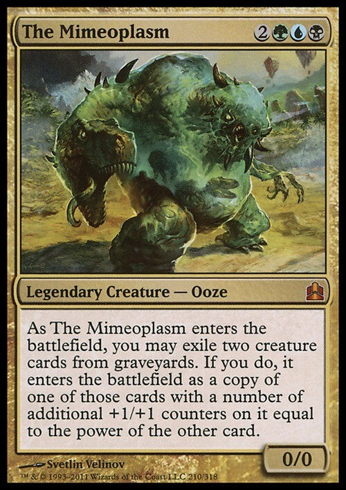 The Mimeoplasm ~ Commander 2011 [ Excellent ] [ Magic MTG ]