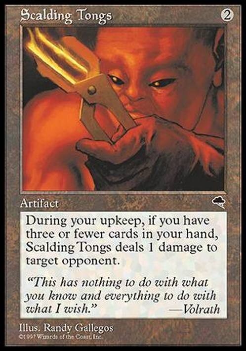 Scalding Tongs ~ Tempest [ Excellent ] [ Magic MTG ]
