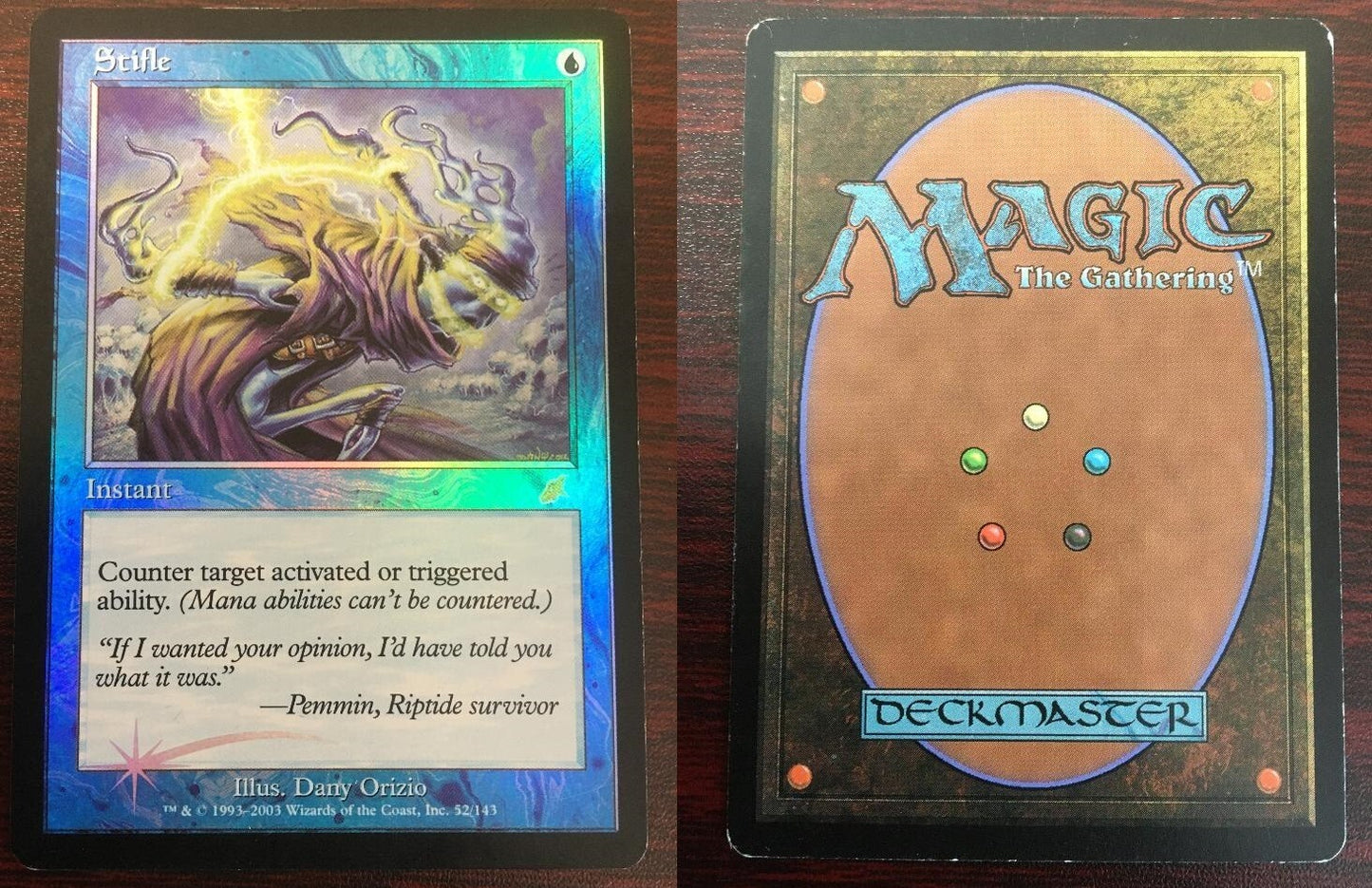 FOIL Stifle ~ Scourge [ PLAYED ] [ Magic MTG ] - London Magic Traders Ltd