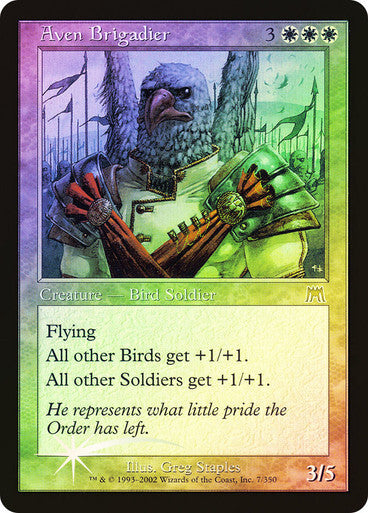 FOIL Aven Brigadier ~ Onslaught [ Excellent ] [ Magic MTG ]