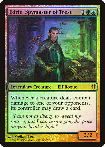 FOIL Edric, Spymaster of Trest ~ Conspiracy 1 [ NearMint ] [ Magic MTG ]