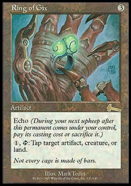 Ring of Gix ~ Urza's Legacy [ Excellent ] [ Magic MTG ]