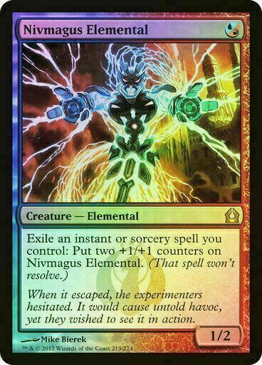FOIL Nivmagus Elemental ~ Return to Ravnica [ Excellent+ ] [ Magic MTG ]