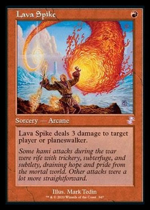 Lava Spike ~ Time Spiral Remastered [ Excellent ] [ Magic MTG ]