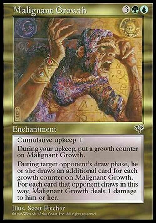 Malignant Growth ~ Mirage [ Excellent ] [ Magic MTG ]