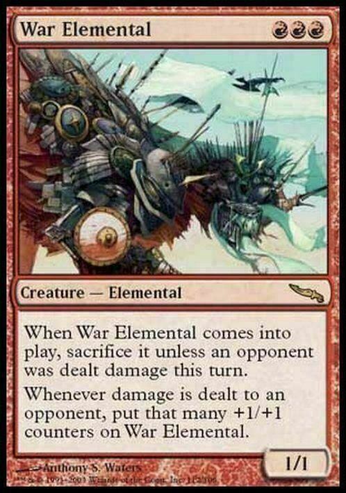 War Elemental ~ Mirrodin [ Heavily Played ] [ Magic MTG ]