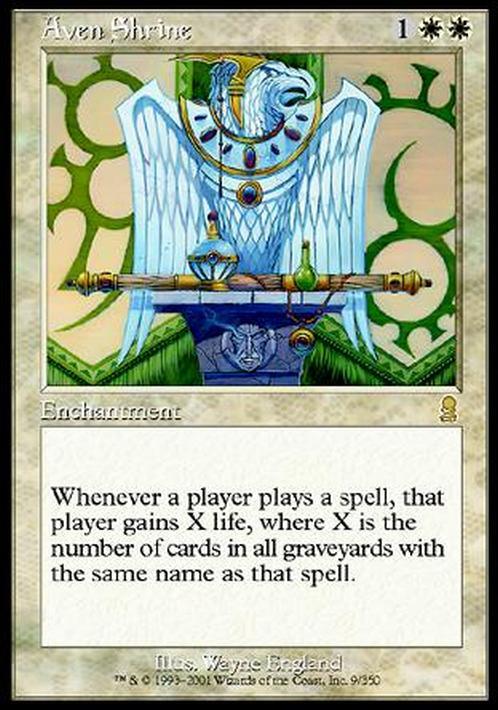 Aven Shrine ~ Odyssey [ Excellent ] [ Magic MTG ]