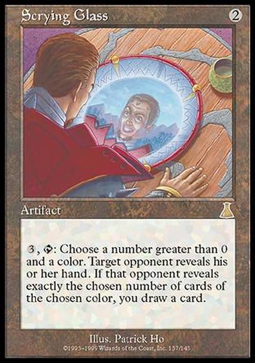 Scrying Glass ~ Urza's Destiny [ Excellent ] [ Magic MTG ]
