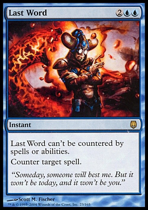 Last Word ~ Darksteel [ Excellent ] [ Magic MTG ]