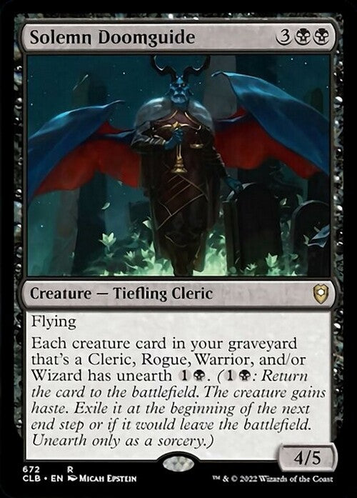 Solemn Doomguide ~ Commander Legends 2 [ NM ] [ MTG ]