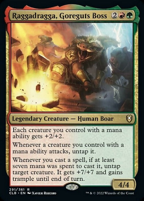 Raggadragga, Goreguts Boss ~ Commander Legends 2 [ NM ] [ MTG ]