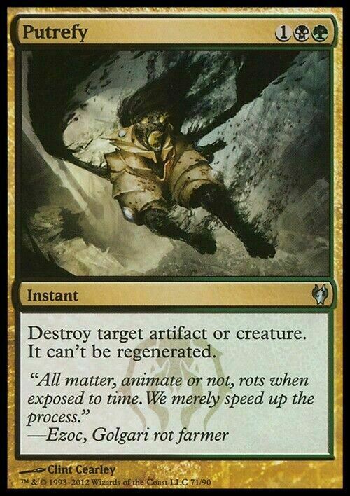 Putrefy ~ Duel Decks [ Excellent ] [ Magic MTG ]