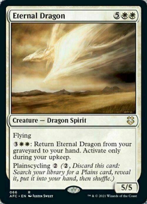 Eternal Dragon~ Commander: Adventures in the Forgotten Realms [ NM ]