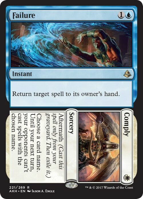 Failure // Comply ~ Amonkhet [ Excellent ] [ Magic MTG ]