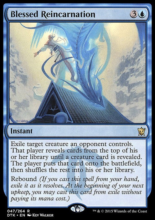 Blessed Reincarnation ~ Dragons of Tarkir [ Excellent ] [ Magic MTG ]