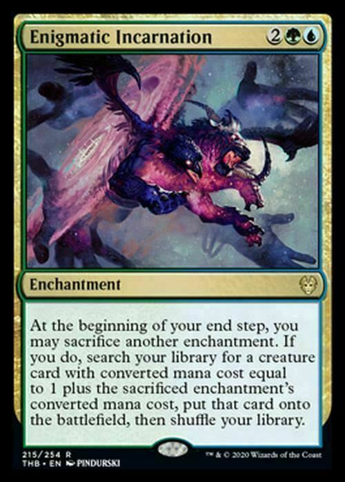 Enigmatic Incarnation ~ Theros Beyond Death [ Excellent ] [ MTG ]