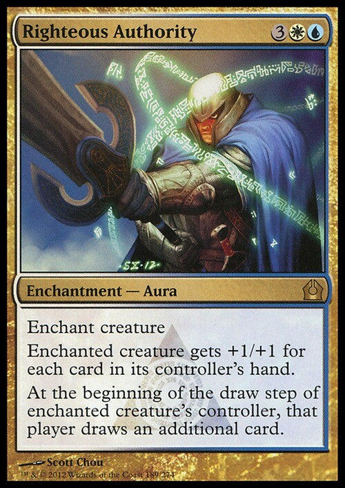 Righteous Authority ~ Return to Ravnica [ Excellent ] [ Magic MTG ]