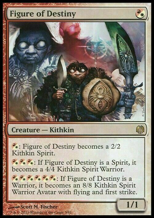 Figure of Destiny ~ Duel Decks [ Excellent ] [ Magic MTG ]