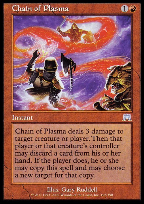 Chain of Plasma ~ Onslaught [ Excellent ] [ Magic MTG ]