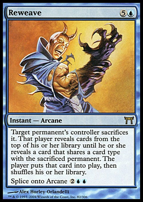 Reweave ~ Champions of Kamigawa [ Excellent ] [ Magic MTG ]