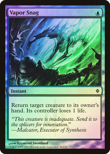 FOIL Vapor Snag ~ New Phyrexia [ NearMint ] [ Magic MTG ]