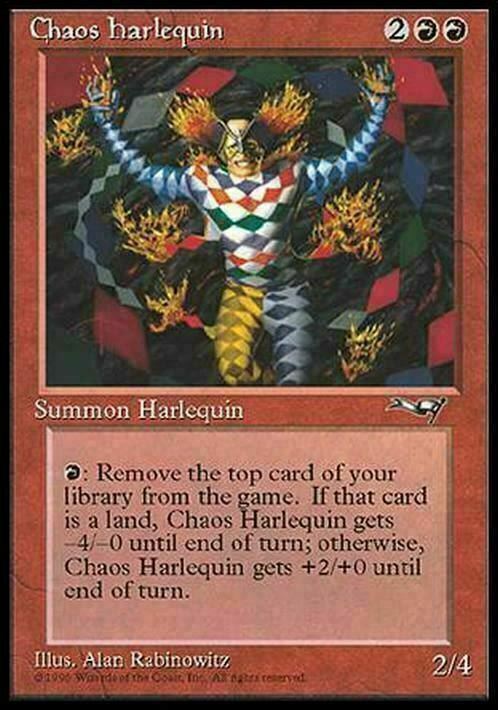 Chaos Harlequin ~ Alliances [ PLAYED ] [ Magic MTG ]