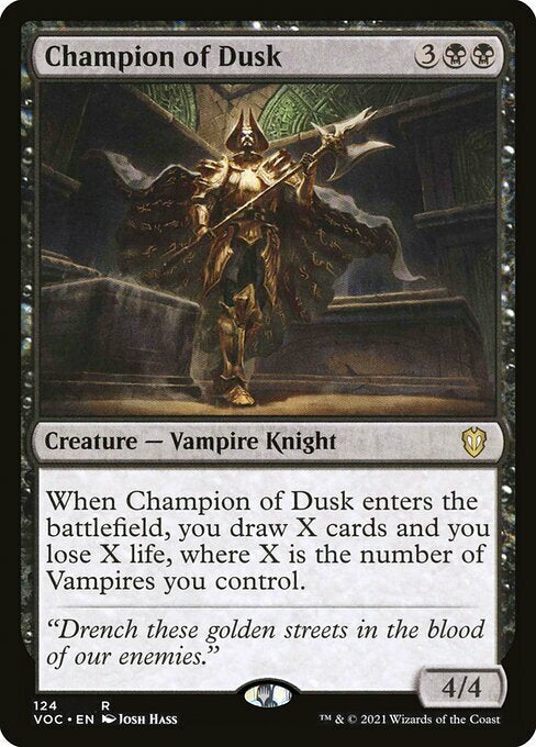 Champion of Dusk ~ Commander: Crimson Vow [ NearMint ] [ MTG ]