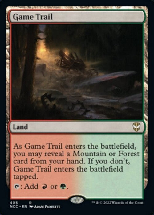 Game Trail ~ Commander: Streets of New Capenna [ NM ] [ Magic MTG ]